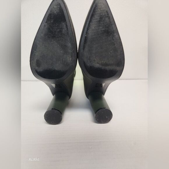 Cape Robbin Paw-1 Lower Calf Boots Olive Green Womens 8.5 Slip On - Picture 7 of 9